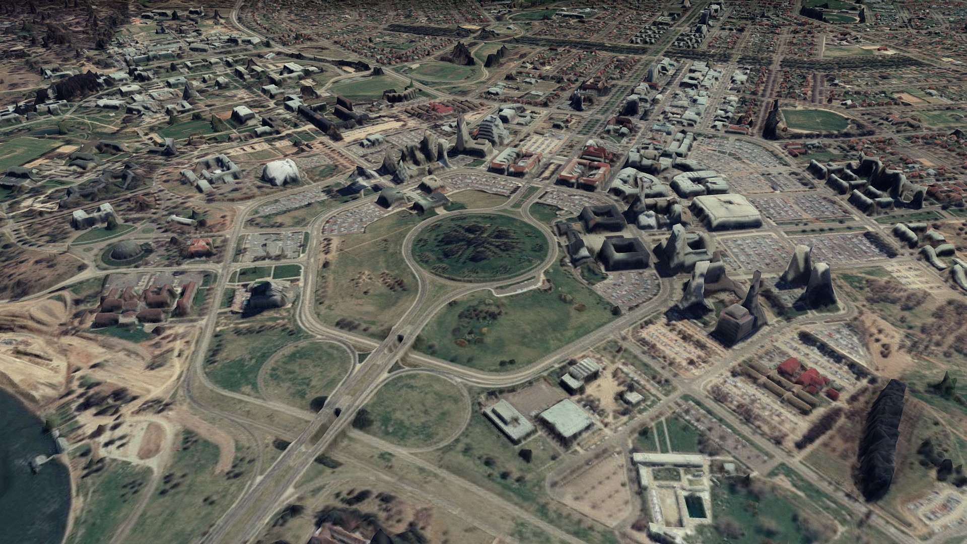 Canberra 1977 Historic 3D Model 3D model by Will Andrews