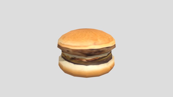 Burger 3D Model