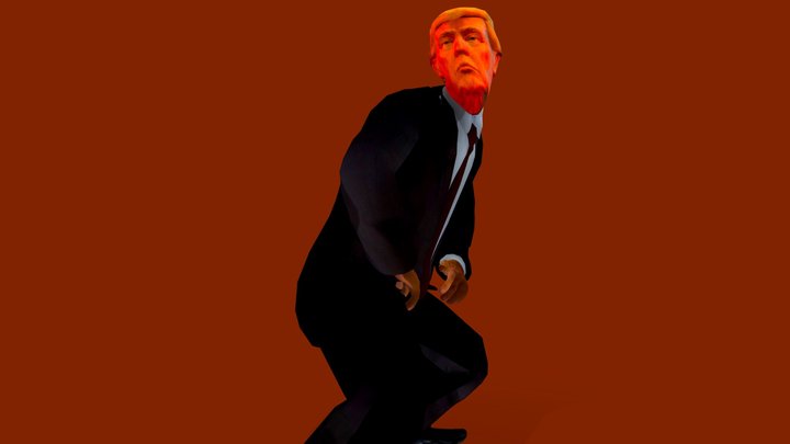 Donald-trump 3D models - Sketchfab