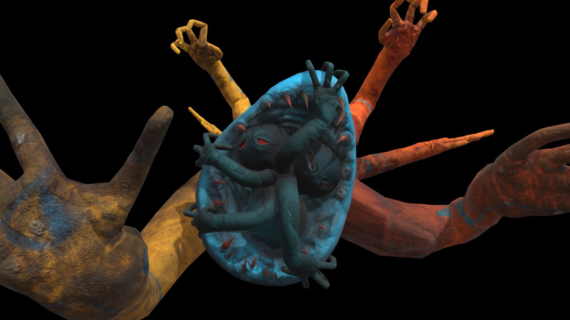Poppy Playtime Chapter 4 Doey Stalker Download Free 3D model by Unknown (Unkown_) [8e02222