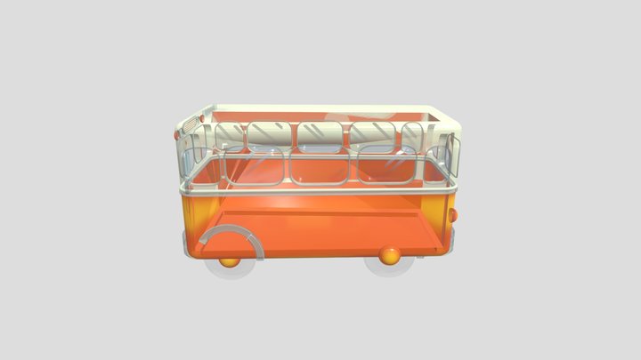 Cute Bus – Gratis 3D-model STL