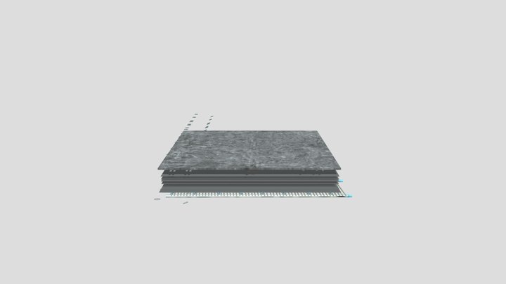 Kane Pixels Threshold Ceiling 3D Model