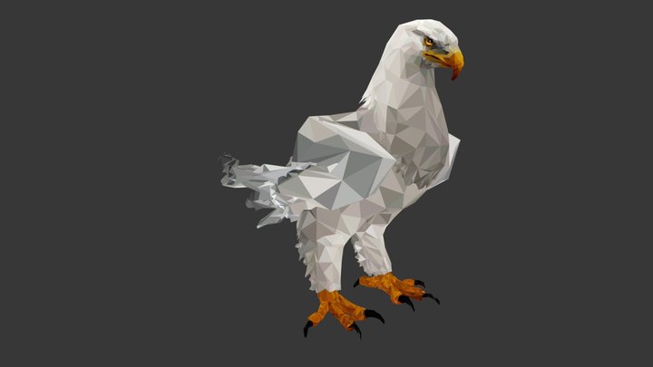 Eagle Idle 3D Model