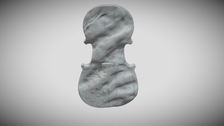 Patriot Violin 3D Model