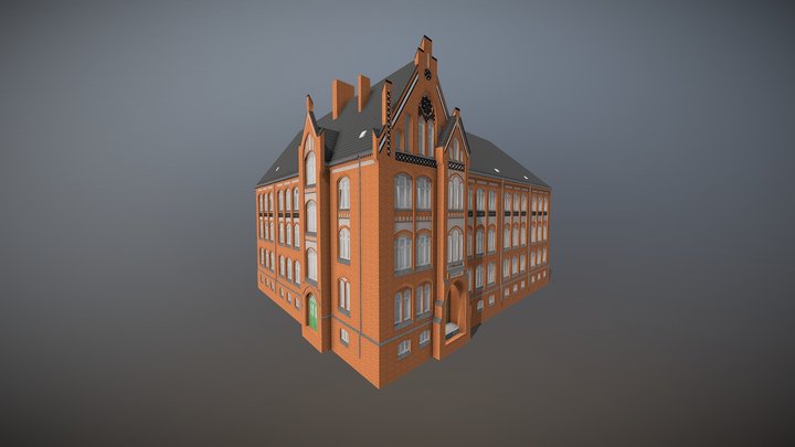 Gymnasium 3D Model