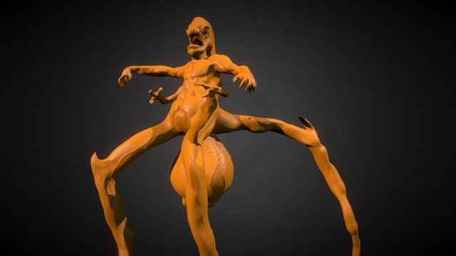 Centaur Spider 3D Model