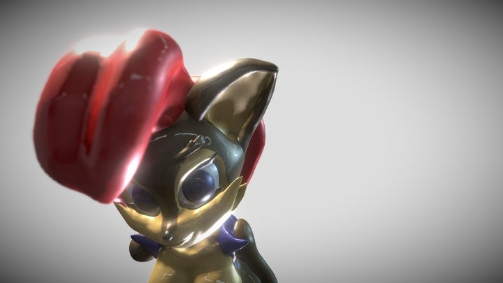 Sally Acorn 3D Model