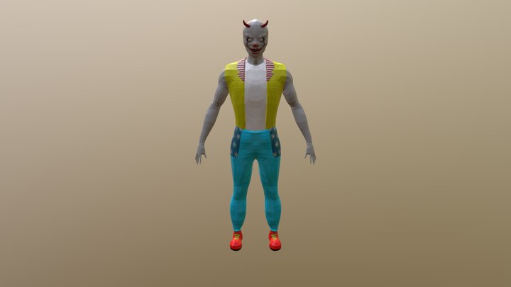 Clown 3D Model