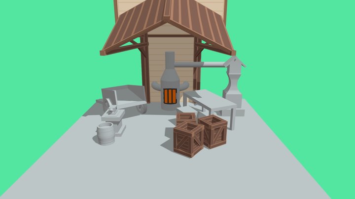 VanCalenberg_Matthias_GameArtExam 3D Model