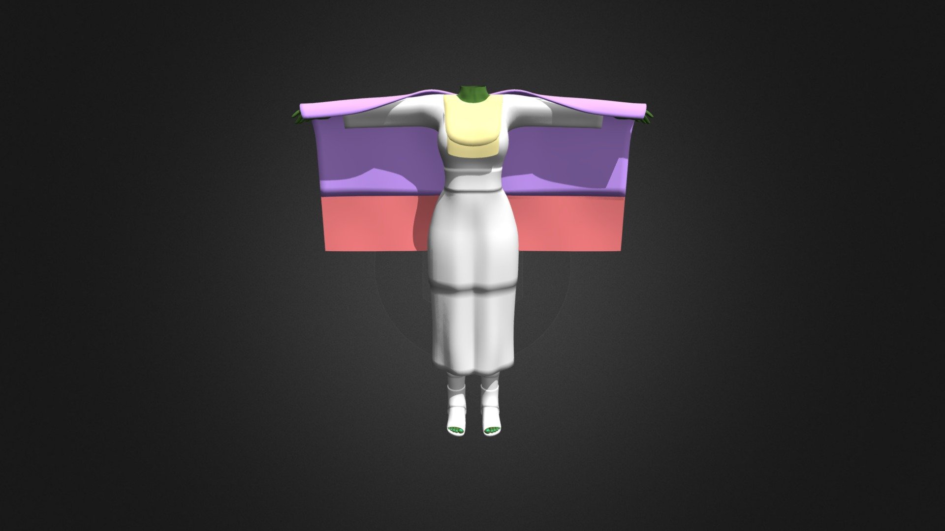 shawl dress/outfit