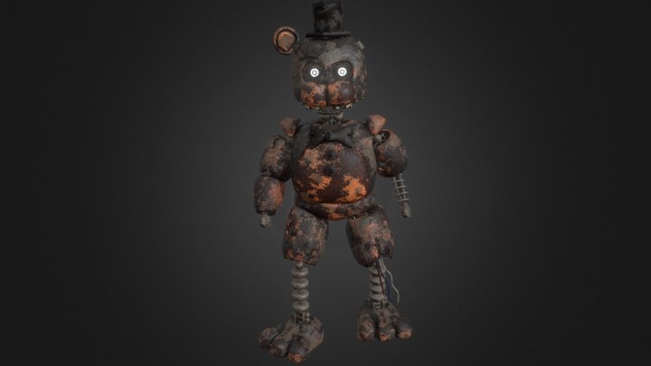 Ignited Freddy HW [MODEL EDIT] – Gratis 3D-model STL