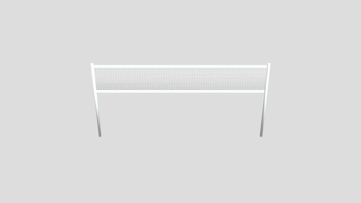 Volleyball net (no texture) 3D Model