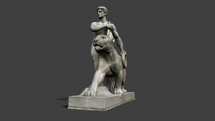 Teatr Wielki Poznań - Dramat z lampartem u boku 3D Model