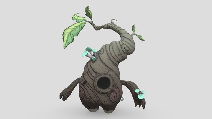 Tristan the Treant 3D Model