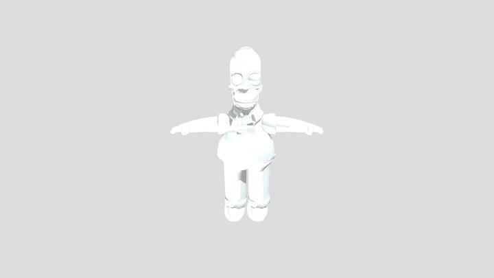 PIE MAN the simpsons Homer