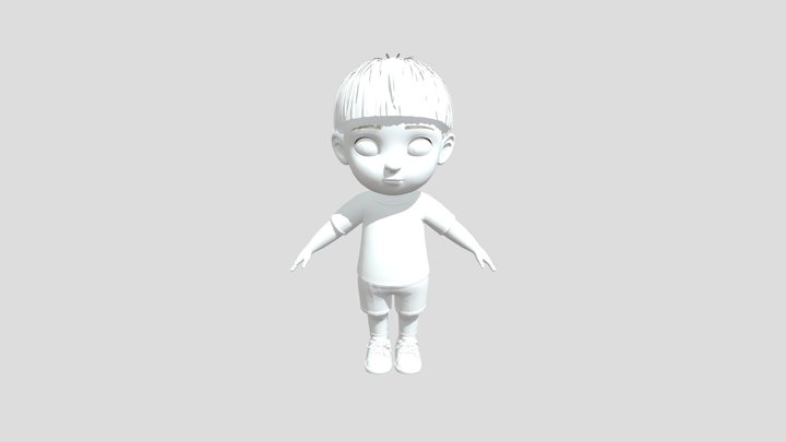 Boy_Rigged 3D Model