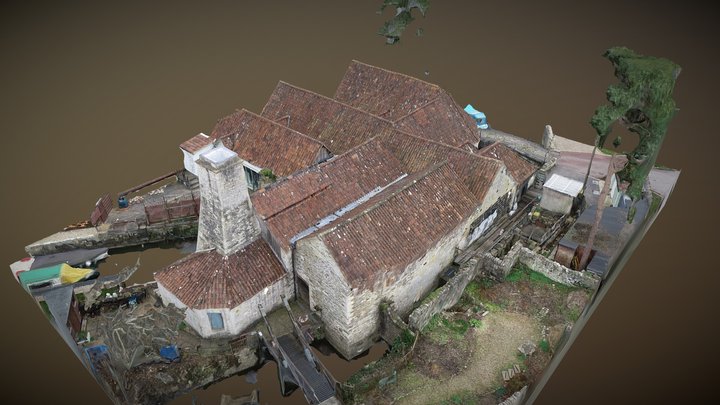 Saltford Brass Mill 3D Model