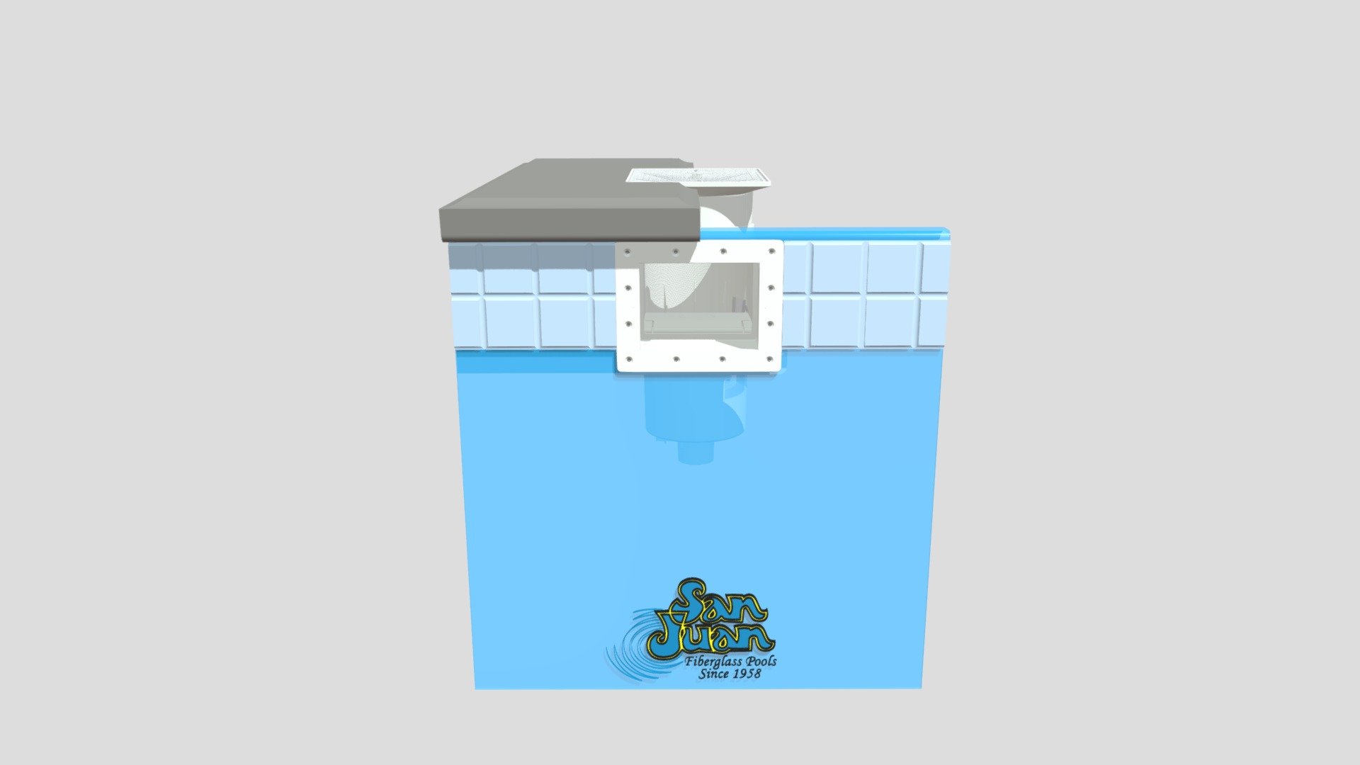 Skimmer Installation Model, Skimmer Only — Sketchfab embed 3D viewer