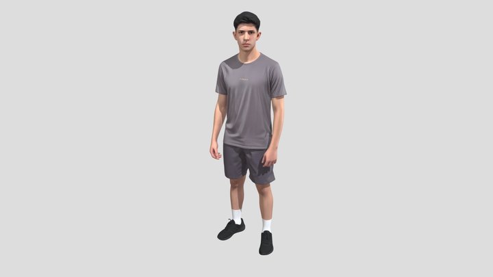 Monochrome Casual Athlete – Modelo 3D gratuito STL