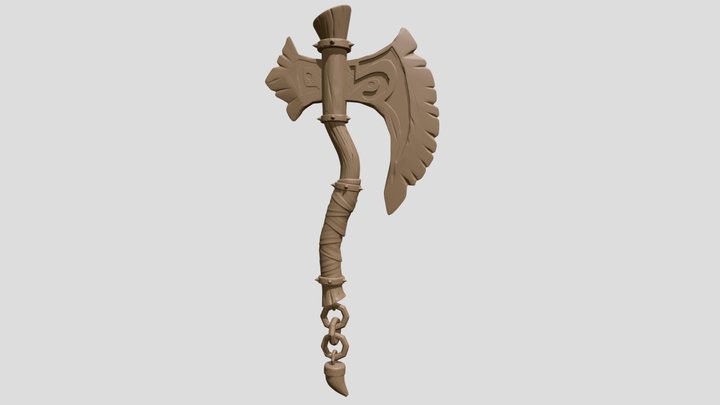 Viking Axe Printing