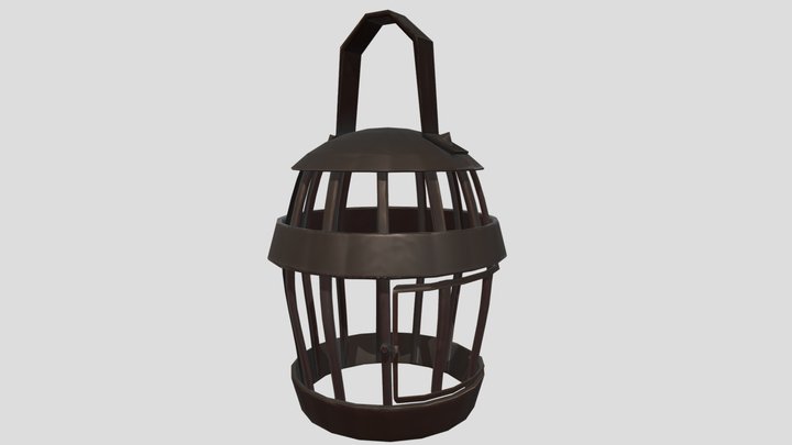 Sea of Thieves fan art - bird cage 3D Model