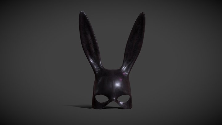 Rabbit mask 3D Model