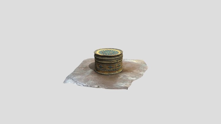 Берестяная шкатулка 3D Model