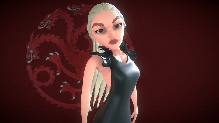Rhaenyra Targaryen (House of the Dragon) 3D Model