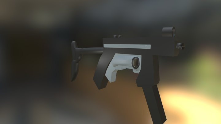 P84 SMG 3D Model