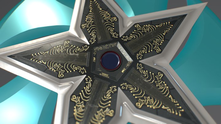 Shuriken 3D Model