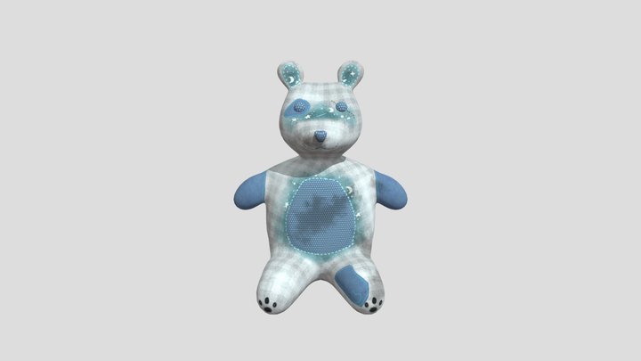 Polar Teddy 3D Model