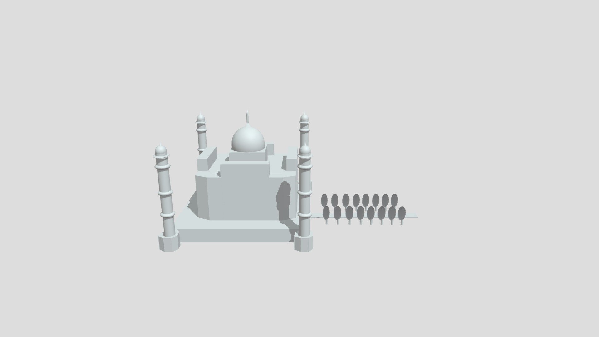 Environment Blockout-Taj Mahal