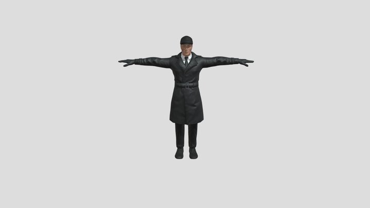 Бандит сос 1930 годов 3D Model