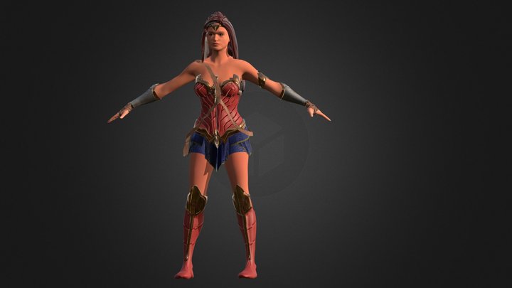 Wonder_Woman 3D Model