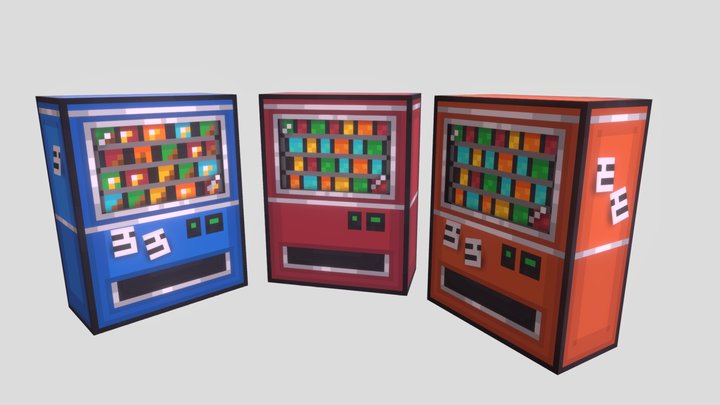 Vending Machines 3D Model