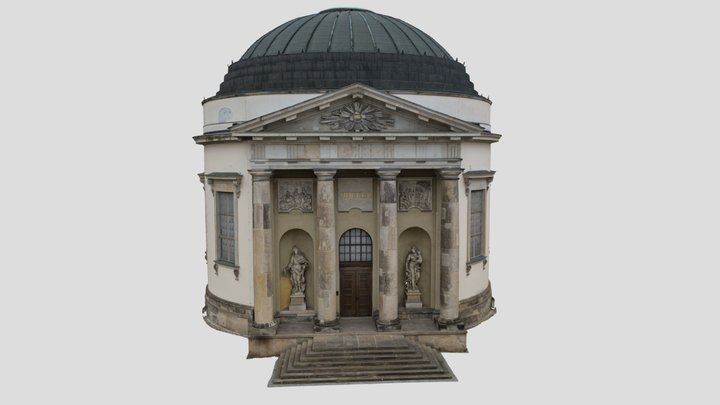 Französische Kirche Potsdam 3D Model
