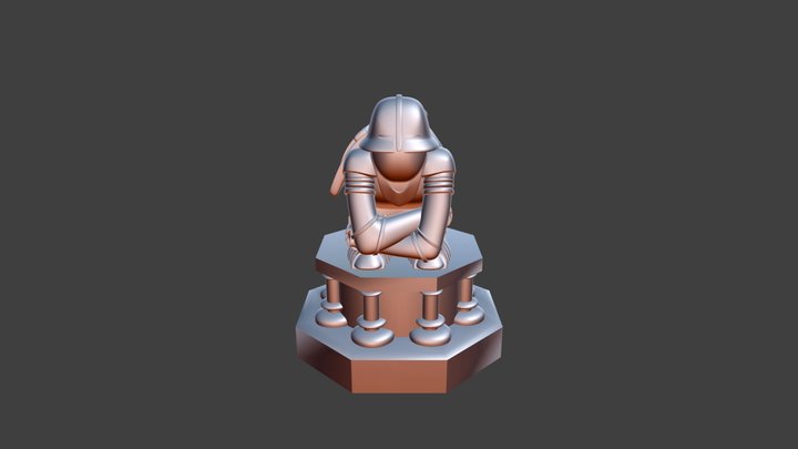 Pawn, Harry Potter Chess 3D Model