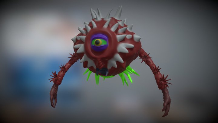 Cacodemon (Doom, 1993) 3D Model