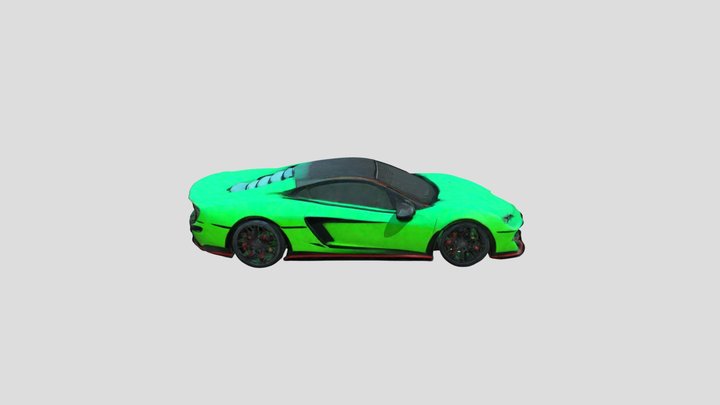 2025 Lamborghini Temerario 3D Model