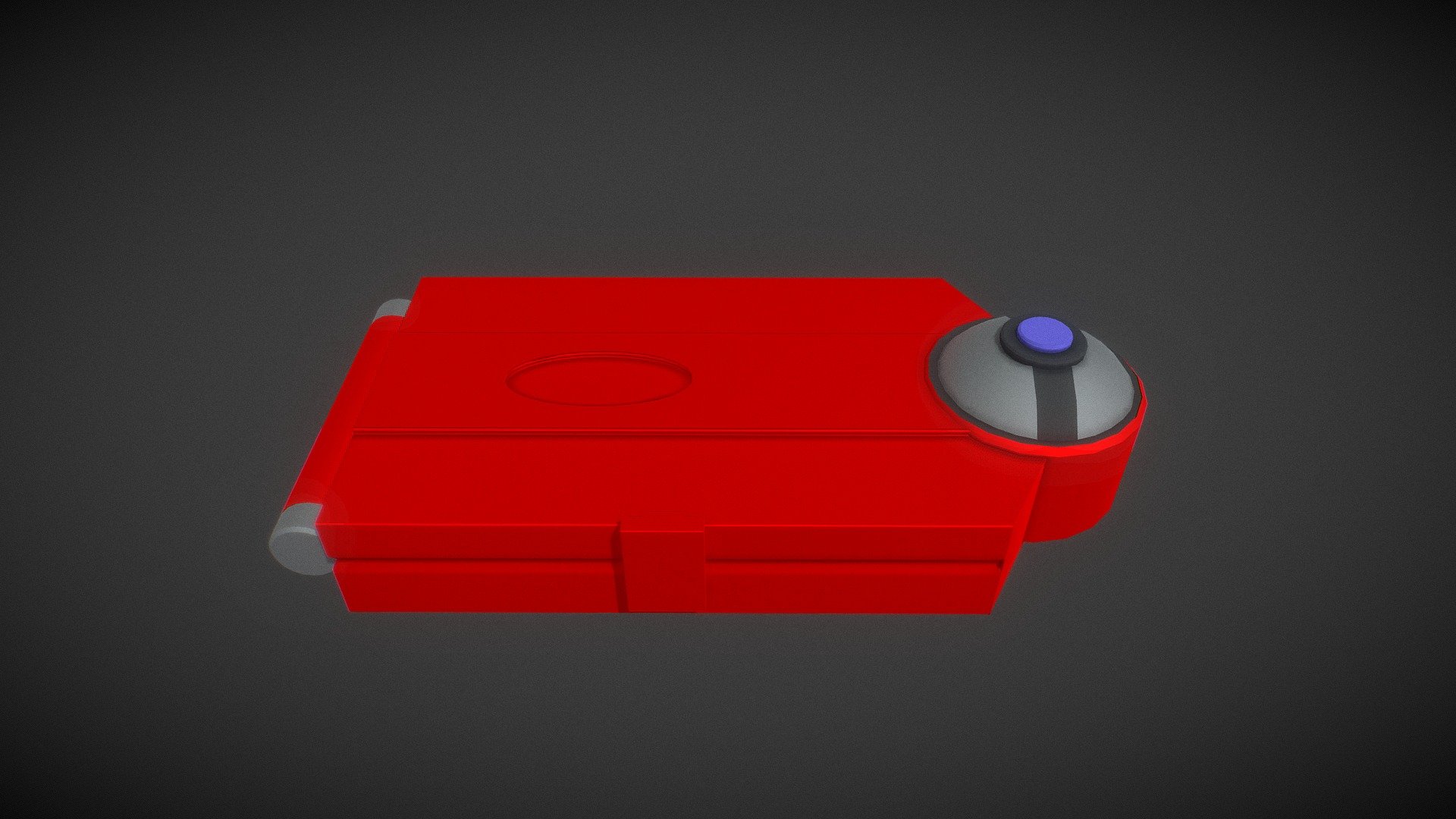 Pokedex Toy — Sketchfab embed 3D viewer