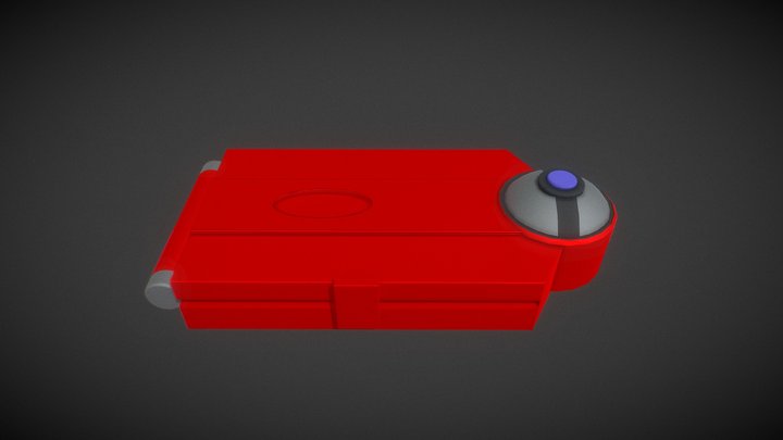 Pokedex Toy 3D Model