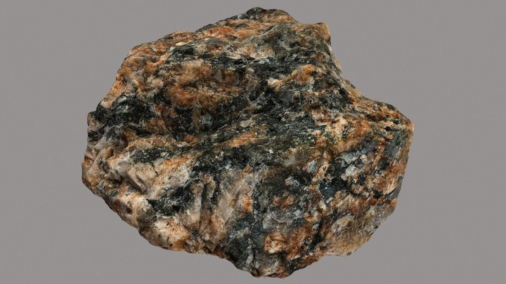 granit stone (3D Scan) 3D Model