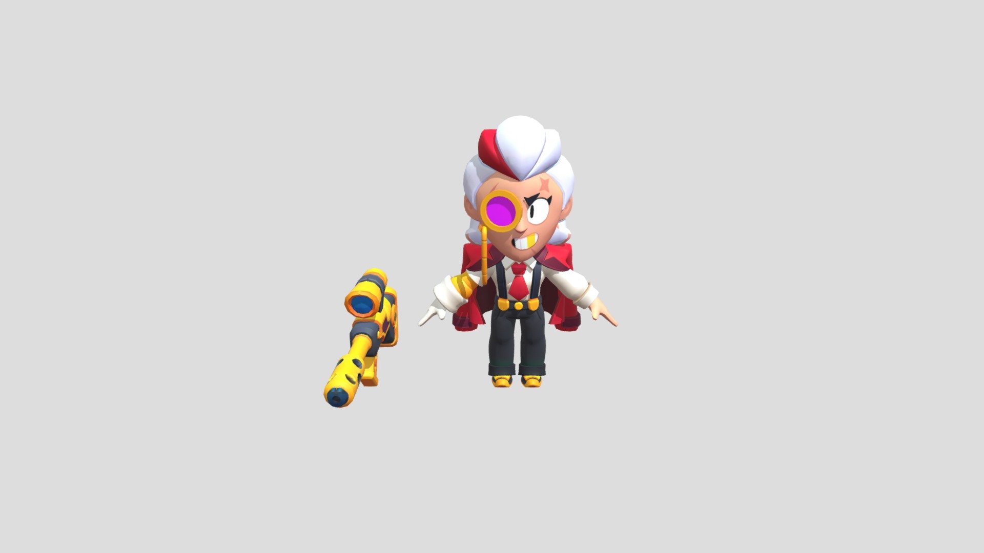 Belle boss👤 brawl stars - Download Free 3D model by mourad ✨  (@mouradouchen11) [8e1cdbf]