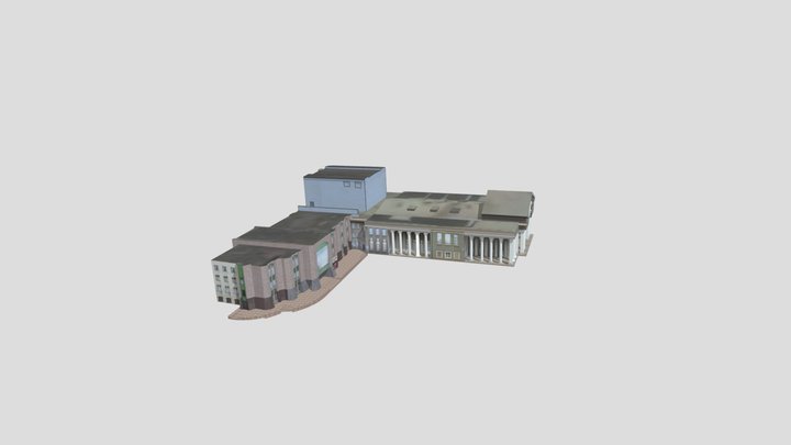 Shevchenko Theatre 3D Model