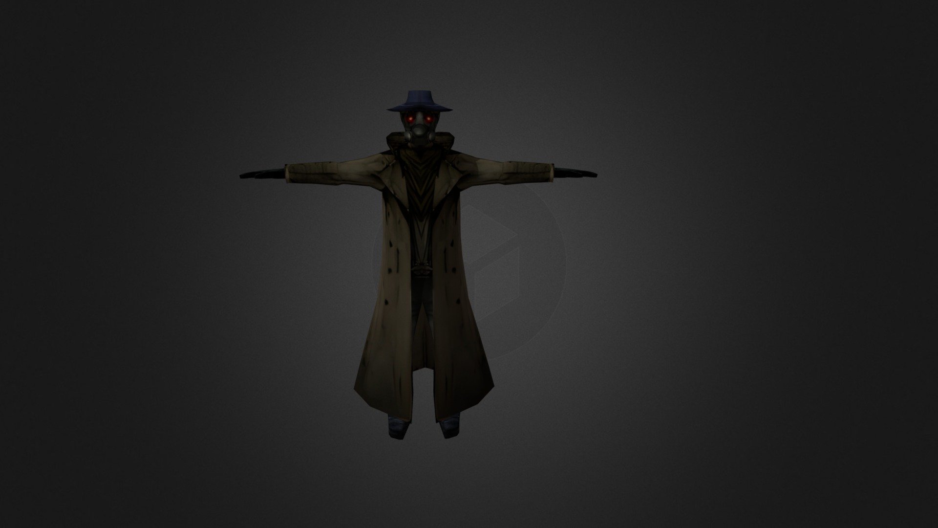 Investigator (Low Poly Character) - 3D Model By Loxyrak [8e1ebb9 ...