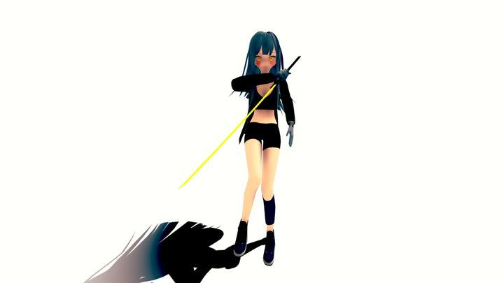 gfredftghjkouytrgfvbnj...anime 3D Model