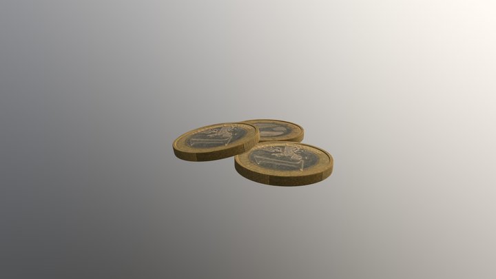 Euro money 3D Model