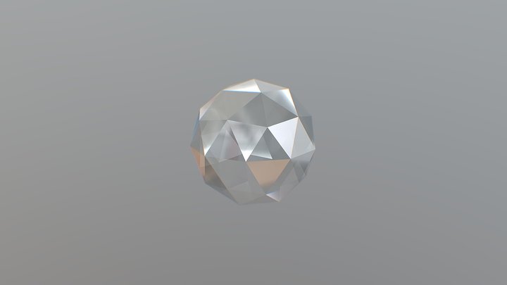 Diamond Ball 3D Model
