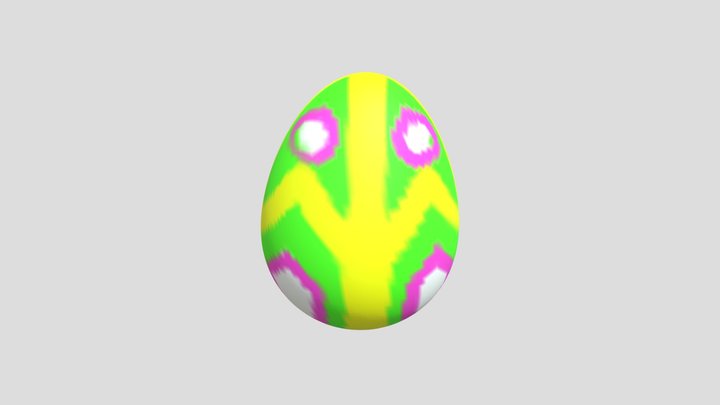 Easter Egg 4 3D Model