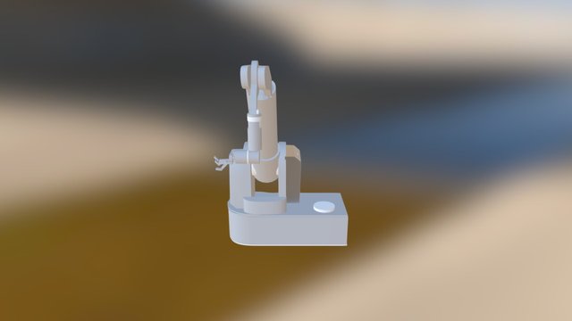 Brazo Robótico 3D Model